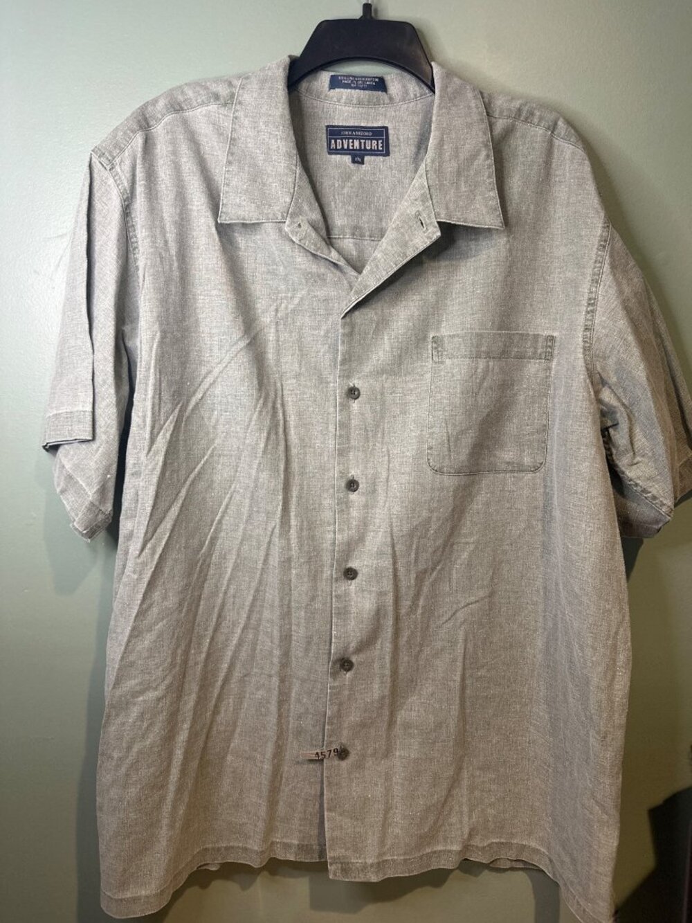 John Ashford John Ashford Adventure XXL Green Camp Shirt Coastal Resort Vacation